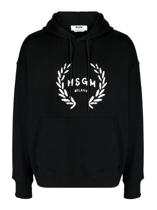  엠에스지엠 후드 티셔츠 3540MM13023779999 Black