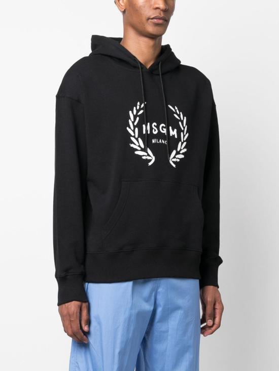  엠에스지엠 후드 티셔츠 3540MM13023779999 Black - MSGM