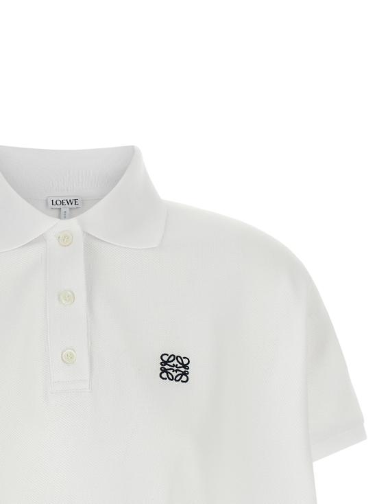26SS 로에베 폴로 티셔츠 S359Y23XAP2100 White - LOEWE