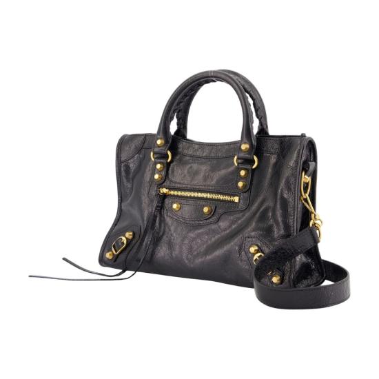 26FW 발렌시아가 르 시티 토트백 811442 210F6 1000 black - BALENCIAGA