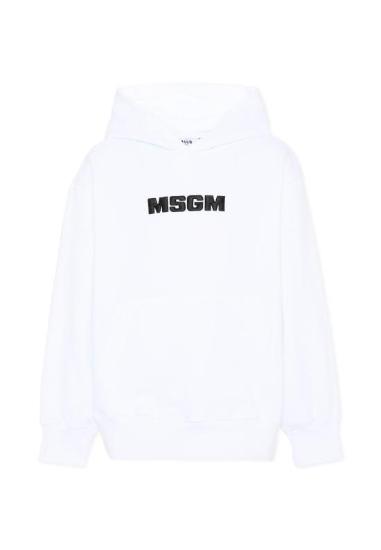 26SS [키즈] 엠에스지엠 티셔츠 S6MSJUHS010 001 WHITE