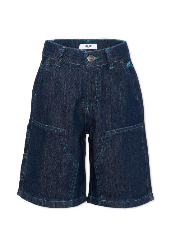 26SS [키즈] 엠에스지엠 데님 숏팬츠 S6MSJUBE048 126 DENIM