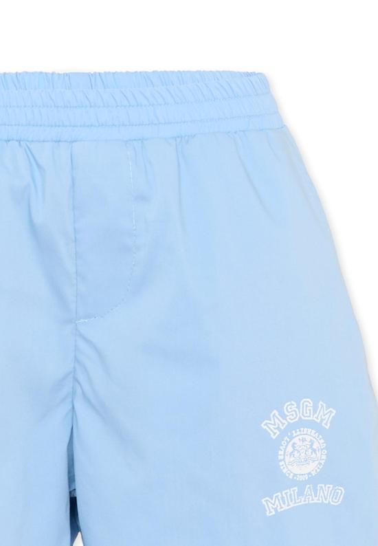 26SS [키즈] 엠에스지엠 쇼츠/버뮤다 S6MSJGSH022 050 LIGHT BLUE - MSGM