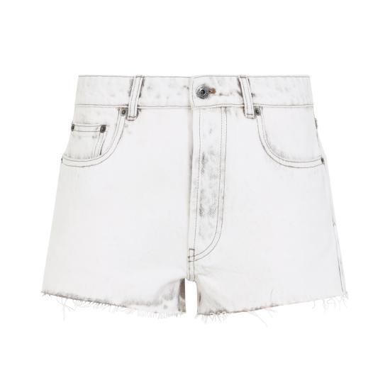 26SS 미우미우 데님 숏팬츠 GWP602SOOO 183T F0009 BIANCO - MIU MIU