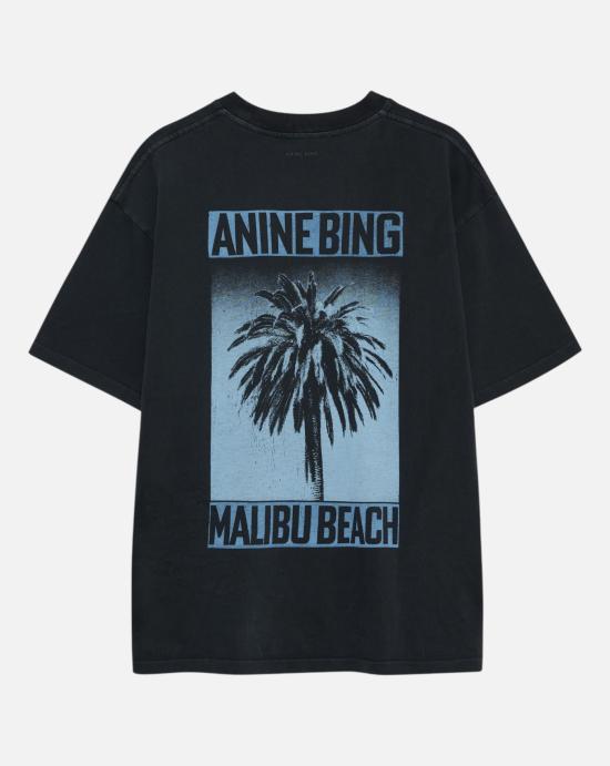  애니빙 반팔 티셔츠 A0812312WBL1 WHASHED BLACK Black - ANINE BING