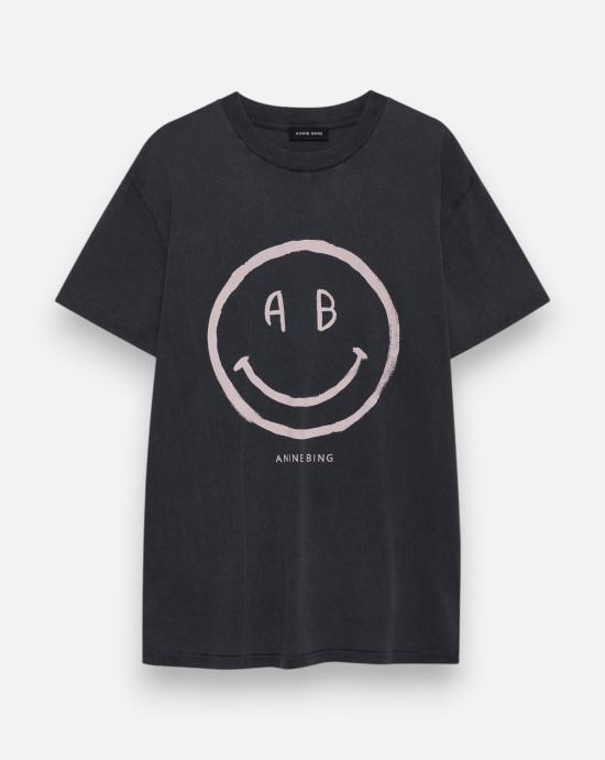  애니빙 반팔 티셔츠 A0812928WHG1 WASHED GREY Grey