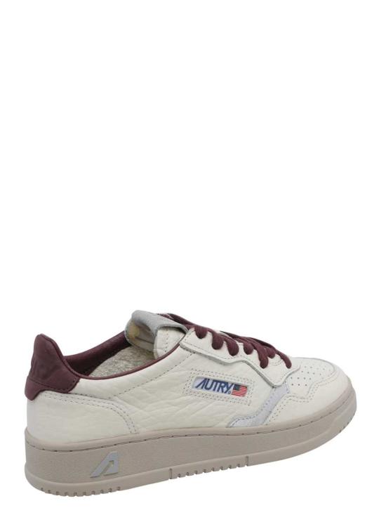 26FW 오트리 메달리스트 로우 레더 스니커즈 AULWNE19 NBK ELE SUEDE FIG SILVER NE19 - AUTRY