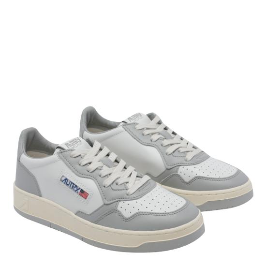 26FW 오트리 메달리스트 로우 스니커즈 AULM WB10 Grey - AUTRY