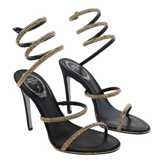 26FW 르네 카오빌라 샌들 C12538 105R001V284 Black - RENE CAOVILLA