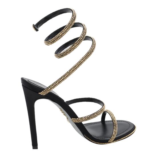 26FW 르네 카오빌라 샌들 C12538 105R001V284 Black - RENE CAOVILLA