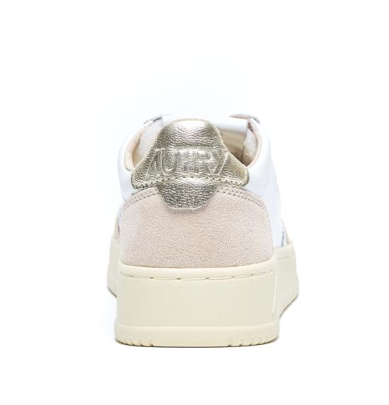 26FW 오트리 메달리스트 로우 레더 스니커즈 AULW LS75 WHITE - AUTRY