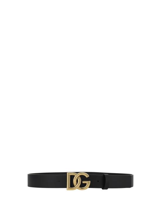 26FW 돌체앤가바나 가죽 벨트 BC4644 AX6228E831 Nero - DOLCE & GABBANA