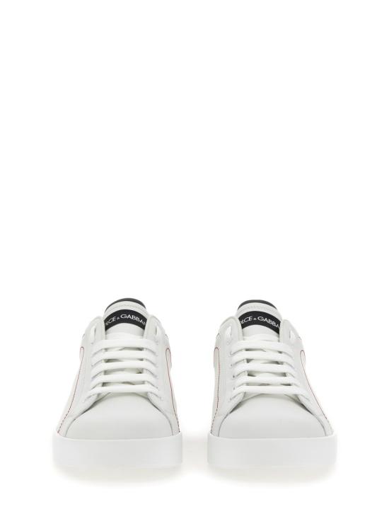 26FW 돌체앤가바나 카프스킨 나파 포르토피노 스니커즈 CS2216 AH52689697 Bianco - DOLCE & GABBANA