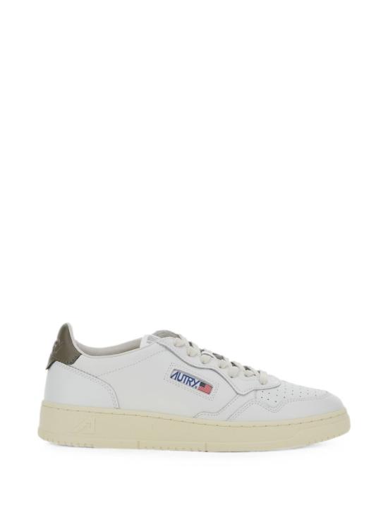 26FW 오트리 메달리스트 로우 스니커즈 AULMLL28 Bianco
