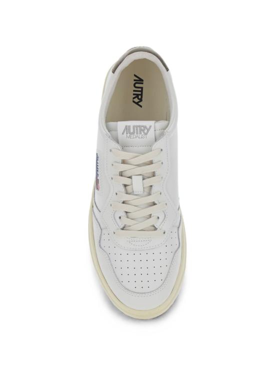 26FW 오트리 메달리스트 로우 스니커즈 AULMLL28 Bianco - AUTRY