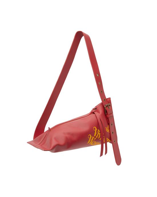  비비안웨스트우드 숄더백 4304008HU L0078 A201 red yellow ROSSO MULTI - VIVIENNE WESTWOOD