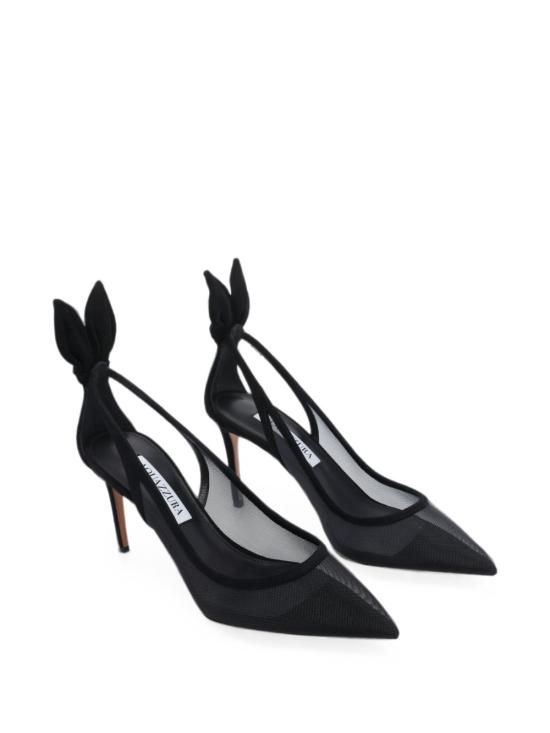 26FW 아쿠아주라 힐/펌프스 DENMIDP1 FMD000 Nero - AQUAZZURA