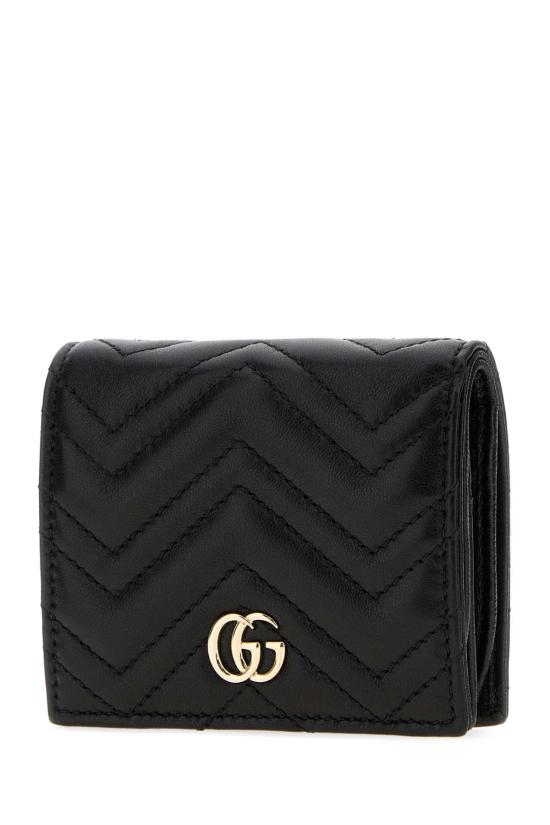 26FW 구찌 GG 마몽 카드 케이스 466492AAFAX 1000 Black - GUCCI