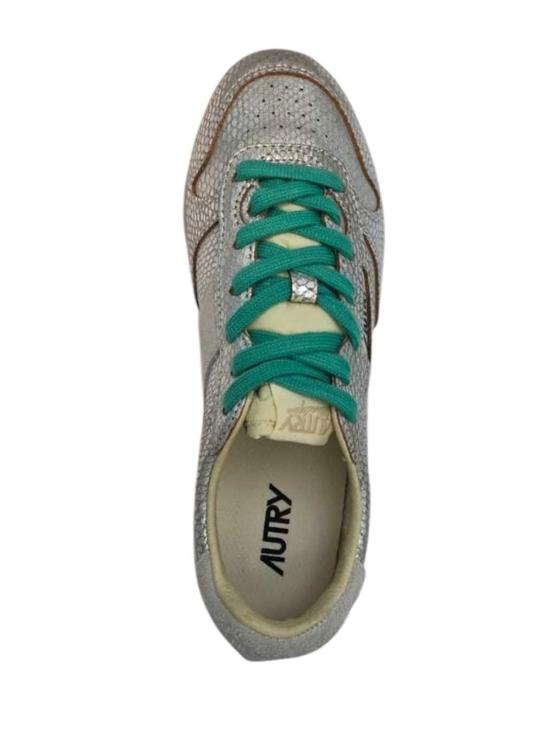26FW 오트리 WINDSPIN 윈드스핀 스니커즈 WSLWXA01 LEA VIPRINT SILVER WHT XA01 - AUTRY