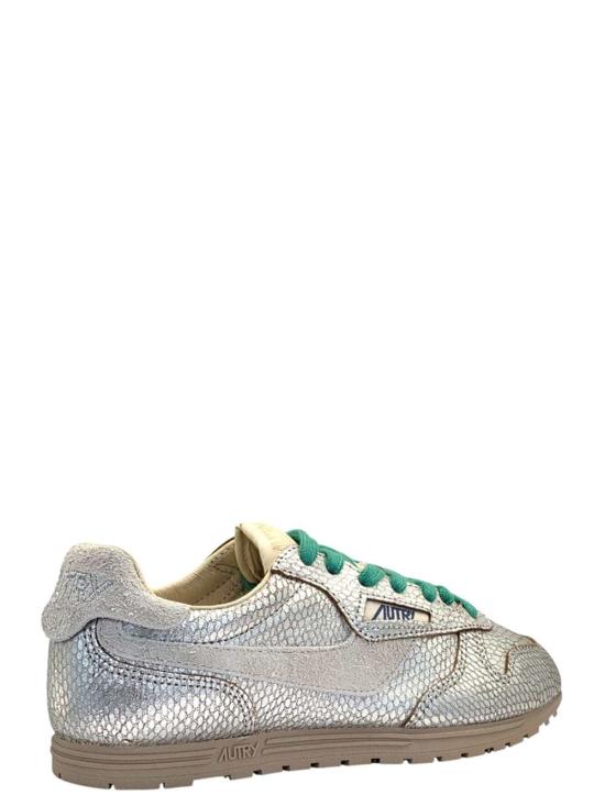 26FW 오트리 WINDSPIN 윈드스핀 스니커즈 WSLWXA01 LEA VIPRINT SILVER WHT XA01 - AUTRY