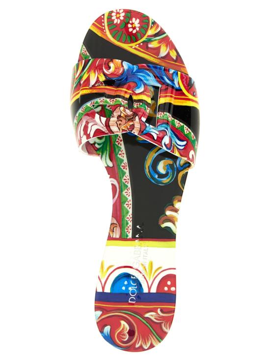 26FW 돌체앤가바나 뮬/슬리퍼 CW2215A0410HD6CK - DOLCE & GABBANA