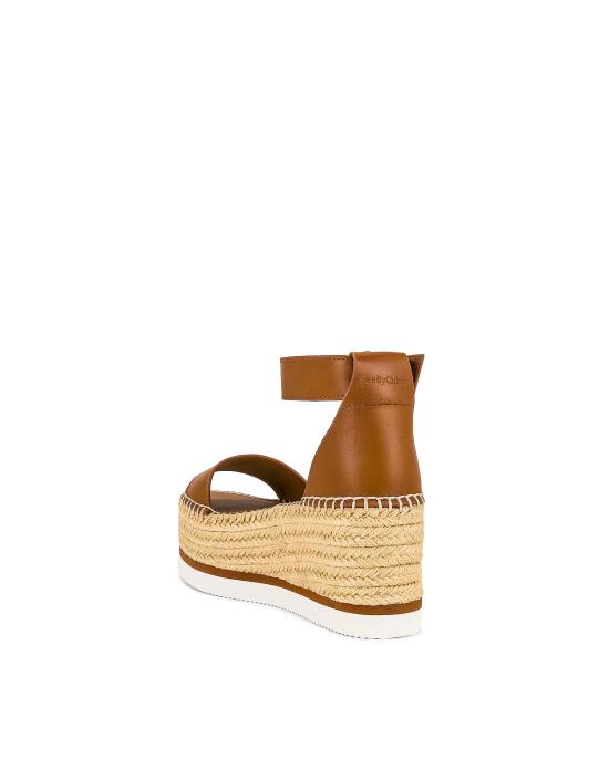  씨바이클로에 샌들 SB32201A 14001 221 TAN MARRONE - SEE BY CHLOE'