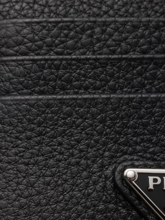 26SS 프라다 레더 카드 홀더 2MC0252E54 F0002 Black - PRADA