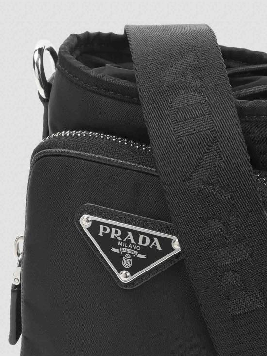 25FW 프라다 리나일론 스마트폰 케이스 2ZH1552DMIF0002 Black - PRADA