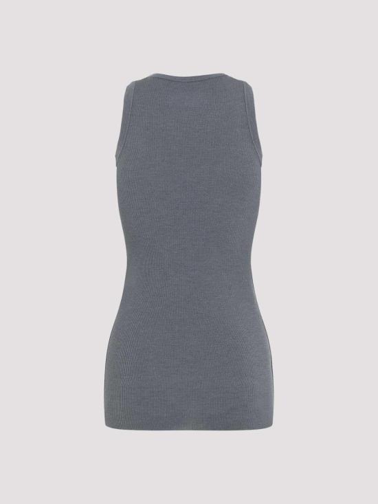 26SS 피비 파일로 민소매 티셔츠 DK137KW0033903GR Grey - PHOEBE PHILO