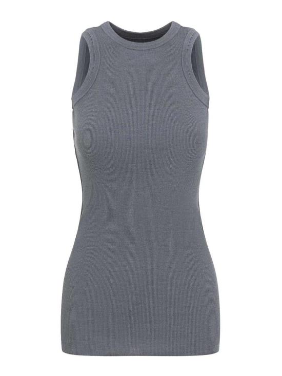 26SS 피비 파일로 민소매 티셔츠 DK137KW0033903GR Grey