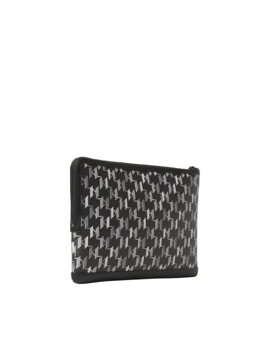  칼라거펠트 클러치/파우치 235W3258 998 black white NERO BIANCO - KARL LAGERFELD