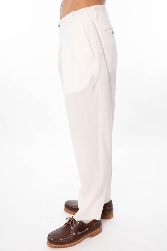 26SS 브릴리아1949 스트레이트 팬츠 PORTOBELLOS 300082 120 White - BRIGLIA 1949