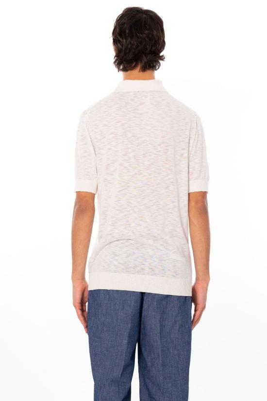 26SS 다니엘피에솔리 폴로 티셔츠 4101 0100 White - DANIELE FIESOLI