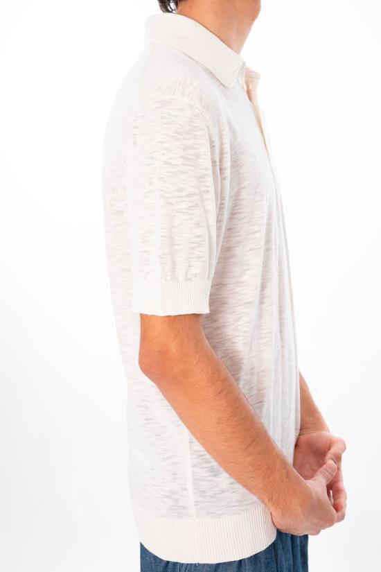 26SS 다니엘피에솔리 폴로 티셔츠 4101 0100 White - DANIELE FIESOLI