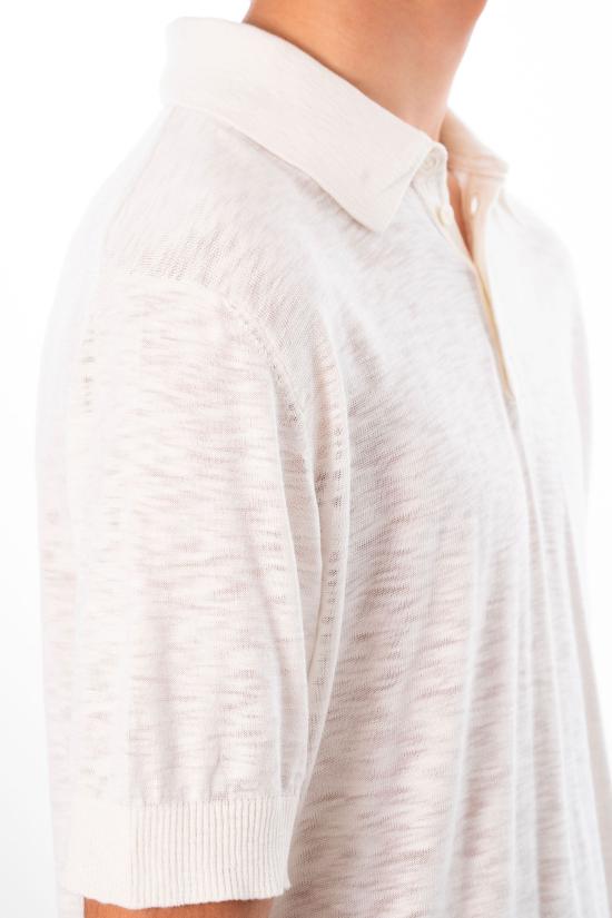 26SS 다니엘피에솔리 폴로 티셔츠 4101 0100 White - DANIELE FIESOLI
