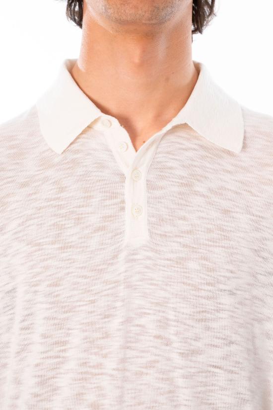26SS 다니엘피에솔리 폴로 티셔츠 4101 0100 White - DANIELE FIESOLI