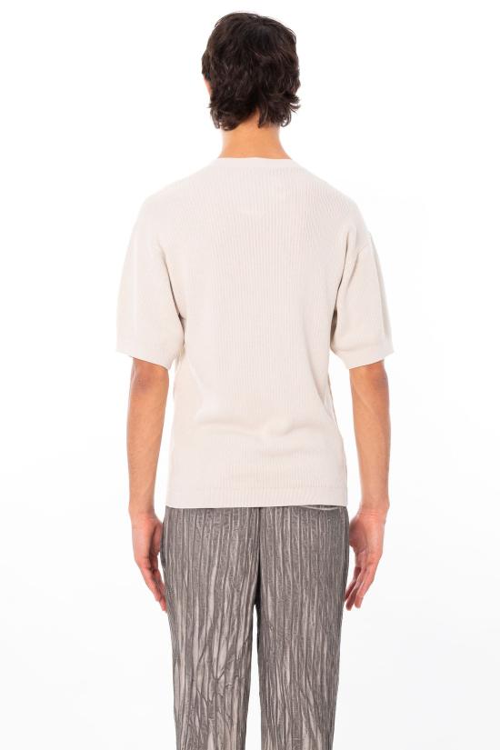 26SS 트렌짓 반팔 티셔츠 CFUTRC9445 U02 Beige - TRANSIT
