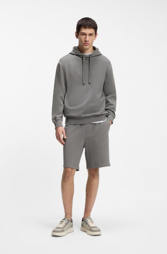 26SS 보스 후드 티셔츠 50486478 10231445 01 025 Dark grey - BOSS