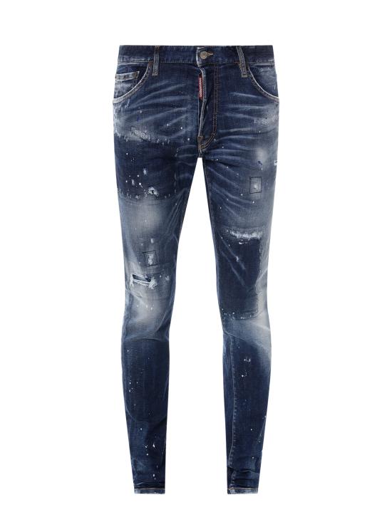  디스퀘어드2 데님 팬츠 S71LB1279 S30789470 NAVY BLUE