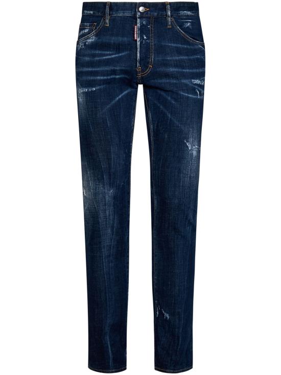  디스퀘어드2 데님 팬츠 S71LB1264 S30342470 NAVY BLUE