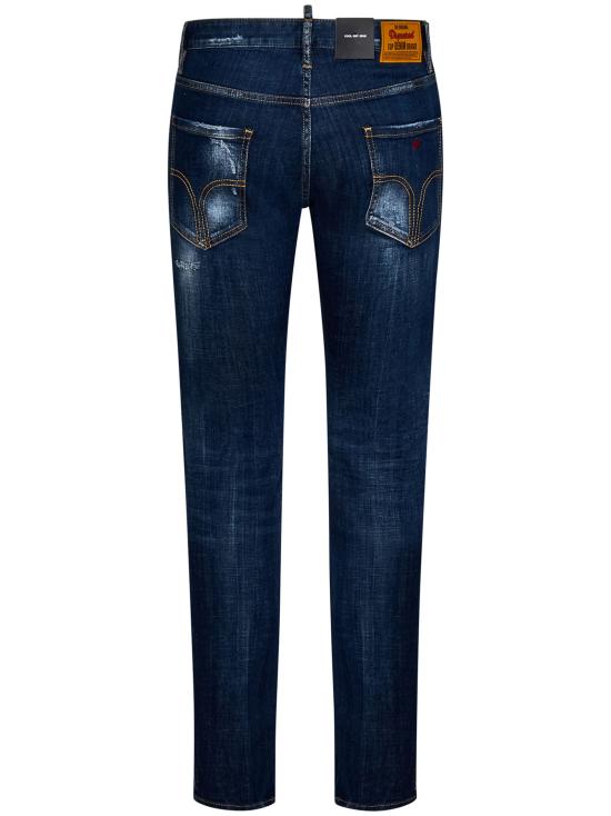  디스퀘어드2 데님 팬츠 S71LB1264 S30342470 NAVY BLUE - DSQUARED2