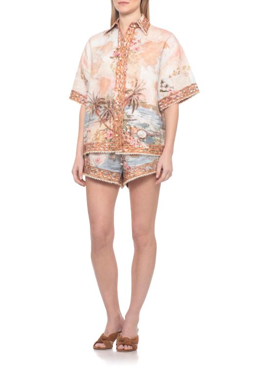 26FW 짐머만 숏팬츠 8143ASS263 ISMB Multicolor - ZIMMERMANN