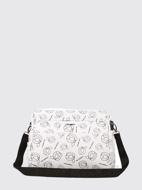 26SS [키즈] 칼라거펠트 숄더백 Z31259 195 Beige - KARL LAGERFELD