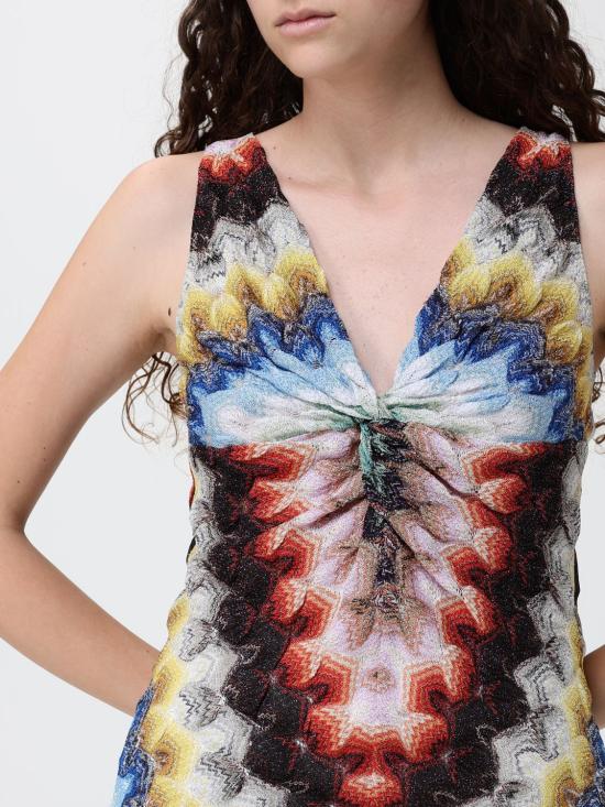 26SS 미소니 민소매 티셔츠 DS26SK13BR015J SMSNV Fa01 - MISSONI
