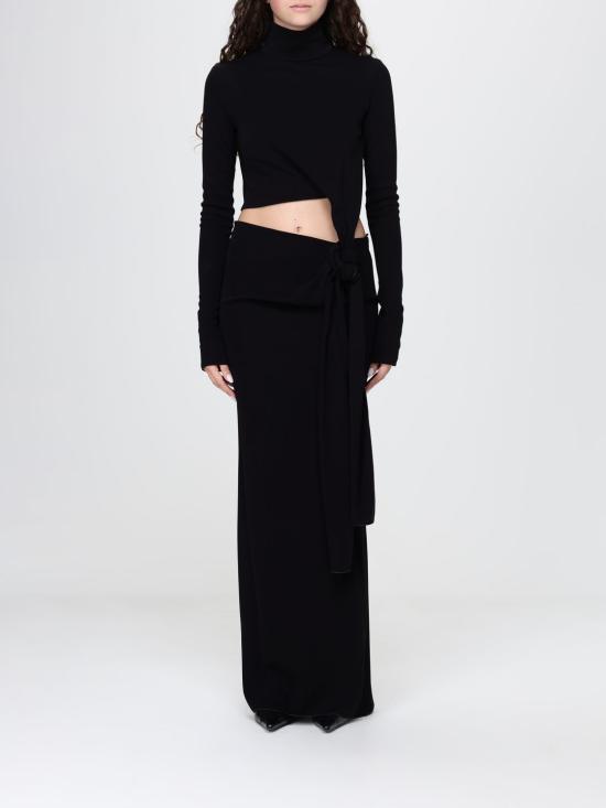 26SS 스포트막스 롱 원피스 2612621041600 003 Black