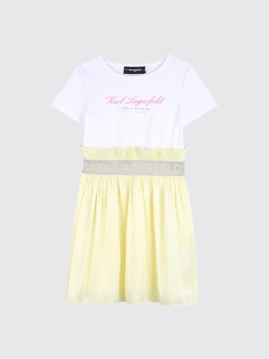 26SS [키즈] 칼라거펠트 원피스 Z31146 T01 Yellow