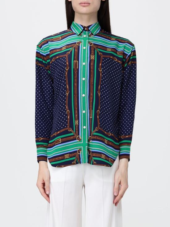 26SS 랄프 로렌 블라우스 200P03687 001 Blue