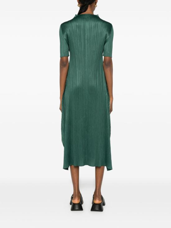 26SS 플리츠플리즈 먼슬리 컬러 March 원피스 PP66JH13667 GRASS GREEN DOM - PLEATS PLEASE