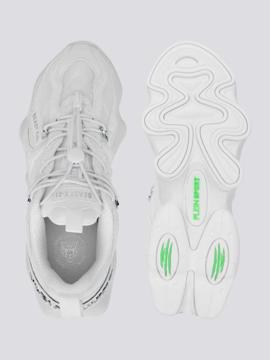 26SS 플레인스포츠 스니커즈 SAFSUSC0929STE003N 01 White - PLEIN SPORT