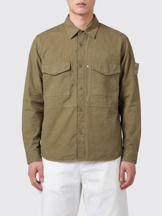 26SS 스톤 아일랜드 긴팔 셔츠 1200012S0F36 V0098 Beige